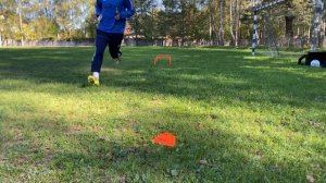 ТРЕНИРОВКА Техники Работы с Мячом в Футболе!