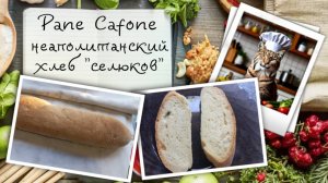 Pane Cafone — неаполитанский хлеб "селюков"