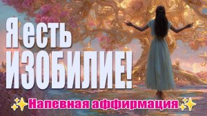 ✨НАПЕВ "Я ЕСТЬ ИЗОБИЛИЕ!" I ЗВУК, КОТОРЫЙ МЕНЯЕТ РЕАЛЬНОСТЬ ✨