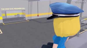 Играем за БАЛЕРИНУ КАПУЧИНУ в BARRY'S PRISON RUN! Новая страшная анимация Obby Часть 2