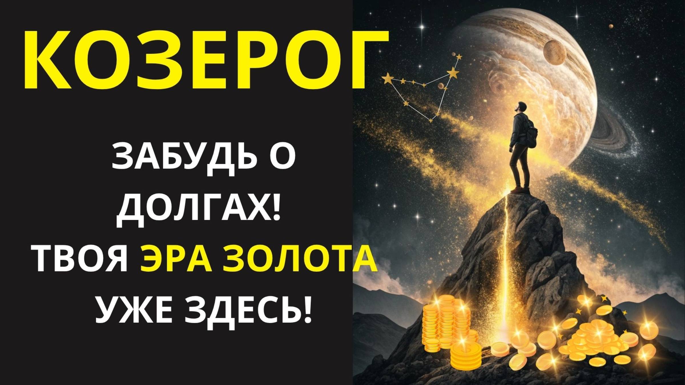 🤑 Козерог, НАЙДИ СВОЙ АЛМАЗ! Юпитер ОТКРЫВАЕТ Скрытый Источник Дохода ПРЯМО СЕЙЧАС!💰