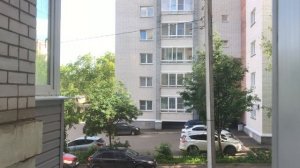 Чудесный выходной день, красота за окном в солнечный день - Timelapse from the window