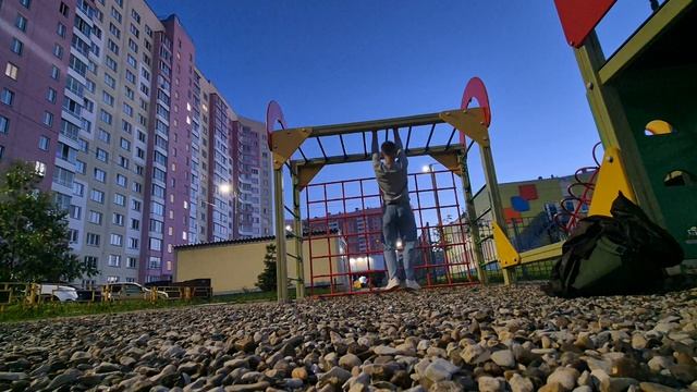 Ночная тренировка после прогулки, завершающий этап Тренировочный прогресс)