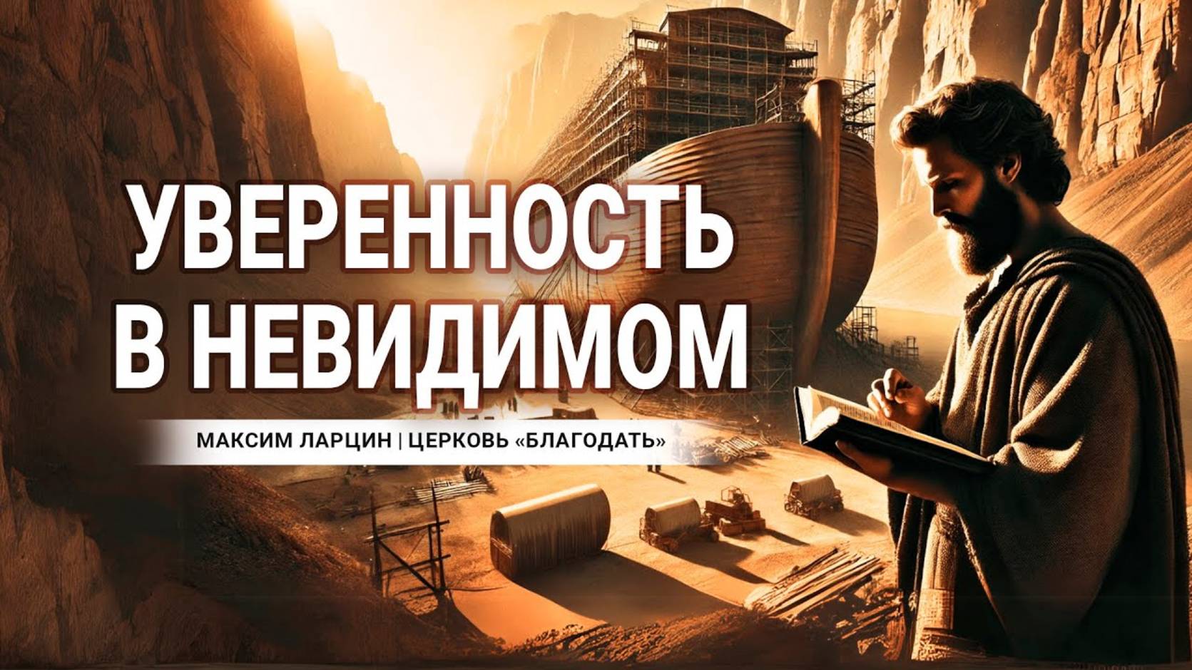 Уверенность в невидимом - М.Ларцин 9.03.25 проповедь смотреть онлайн