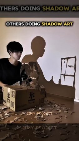 Others doing shadow art vs The Last One.