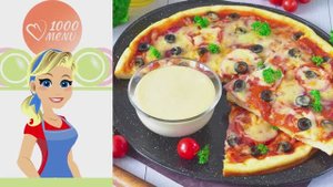 🍕 ЖИДКОЕ ТЕСТО НА КЕФИРЕ ДЛЯ ПИЦЦЫ В ДУХОВКЕ — воздушное, быстро, вкусно!