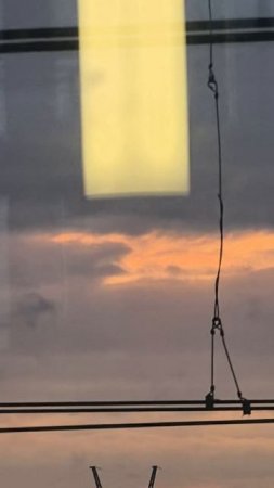 снимала с эскалатора за окном