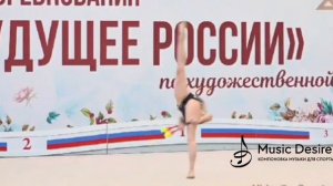 Бижова Дарья, булавы. Музыка для художественной гимнастики