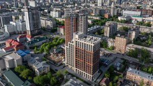 ЖК Комсомольский проспект, г.Новосибирск. Июнь 2025 г.