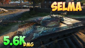 Selma - 4 Фрагов 5.6K Урона - Партизан! - Мир Танков