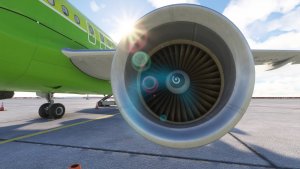 MSFS 2020 | Руление и взлет из Норильска UOOO | Fenix A320