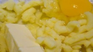 Картофельное тесто для пирога