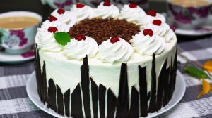 БЕСПОДОБНЫЙ ТОРТ ЧЕРНЫЙ ЛЕС🍒 Легкий и Воздушный Домашний Торт