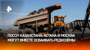 Россия и Казахстан могут вместе осваивать редкоземельные металлы