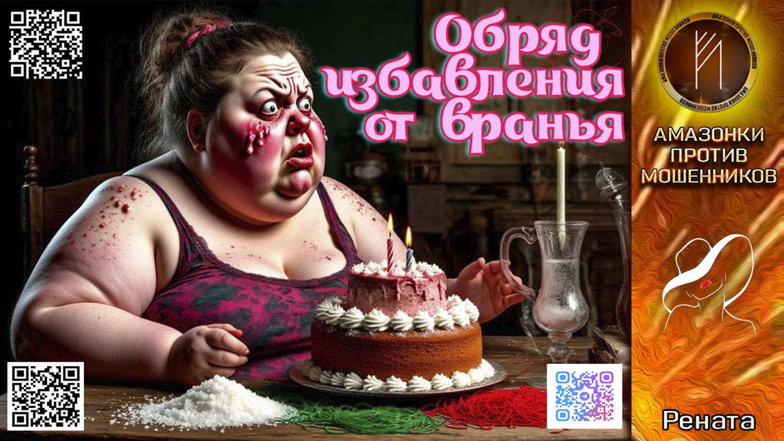 РЕНАТА. Обряд избавления от вранья. Телефонное мошенничество