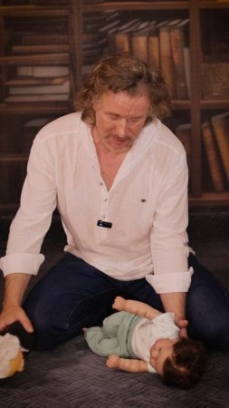 Идеальное упражнение для пап младенцев. Часть 1.