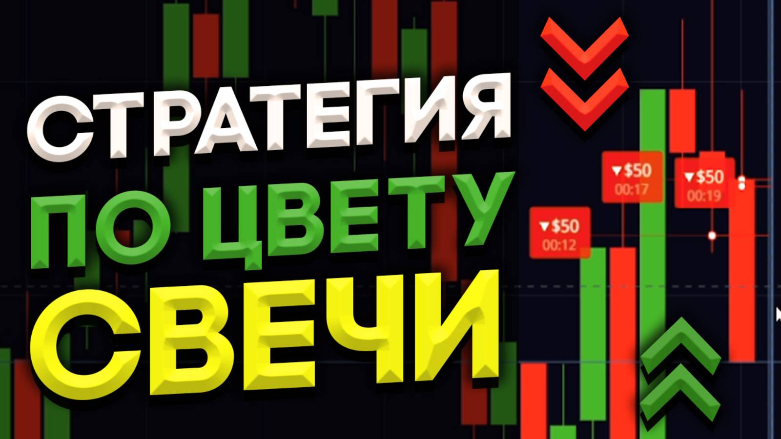 ПО ЦВЕТУ СВЕЧИ - ЧУДО СТРАТЕГИЯ для Pocket Option!