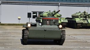 Плавающий танк Т-38, Парк "Патриот", День Танкиста-2023