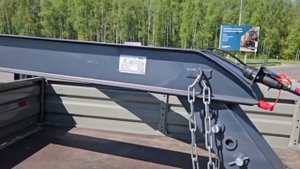 Полуприцеп американского типа гусиная шея, длиномер- трансформер возим газелью!