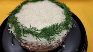 Лучший рецепт мимозы. Салат Мимоза 🐟