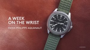 Неделя на руке｜ Patek Philippe Aquanaut 5065A