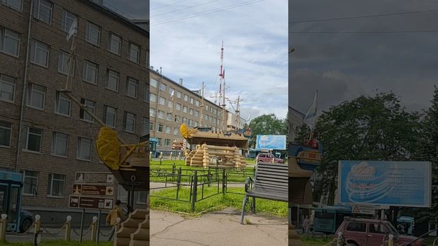 Архангельск👍Лето🌞Мнение о Столице Русского Севера👌 1часть #россия #север #архангельск #жизнь #sho