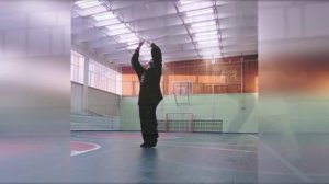 "Посох 12 демонов". Мини-выступление участников нашей секции "Танцующий Феникс".