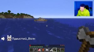 Милс PLAY - 👣 МАЙНКРАФТ, но мой друг ПЁС 🐕  Нуб и СОБАКА проходят Minecraft @SuperScaryWolf