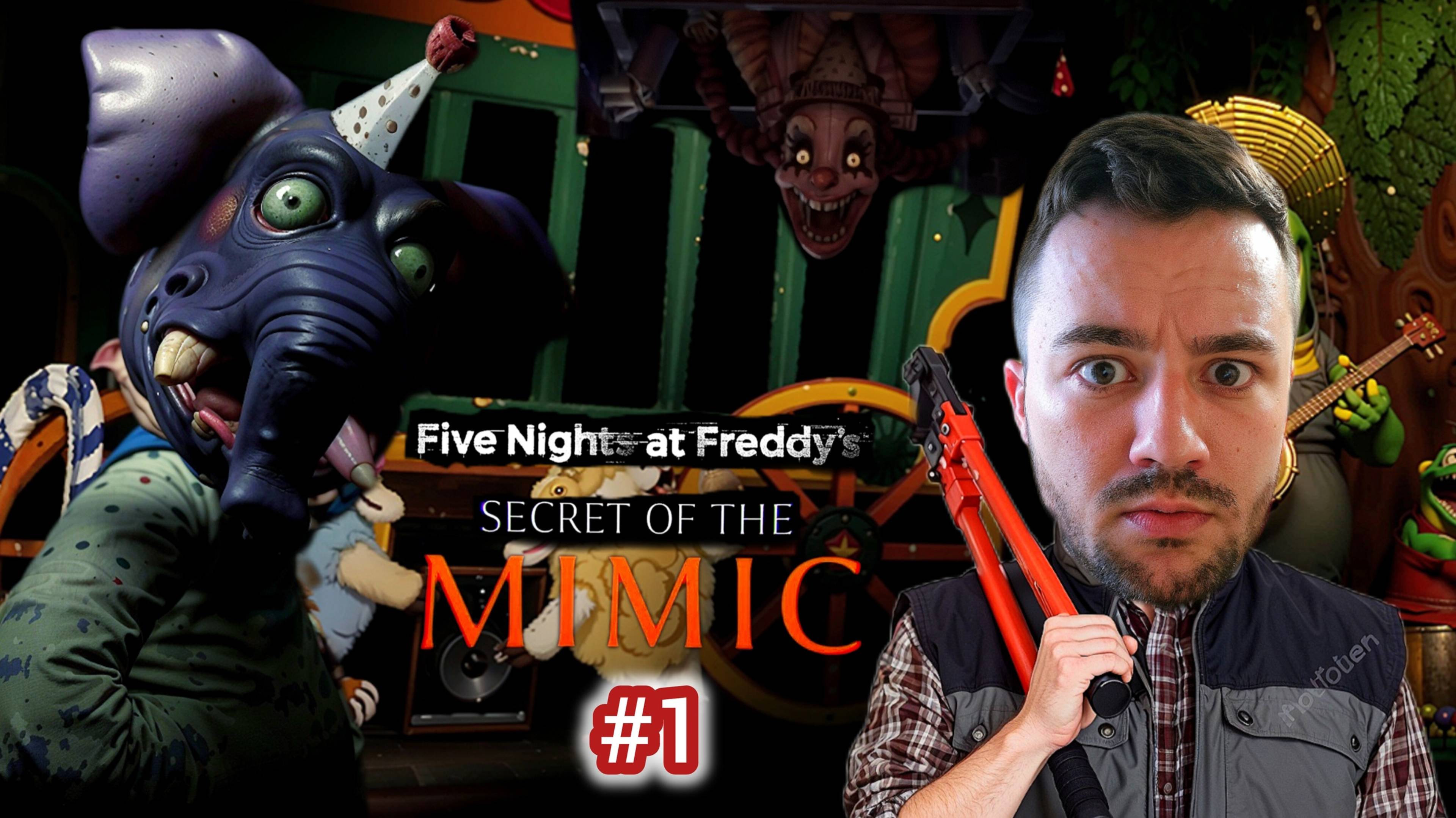 НОВЫЙ ФНАФ ШИКАРЕН!►FNaF: Secret Of The Mimic #1 ►PS5 PRO