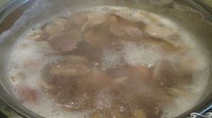 Грибной суп с маслятами