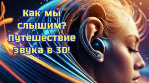 Удивительное путешествие звуковых волн! 🔊🧠 Как звук достигает нашего уха?