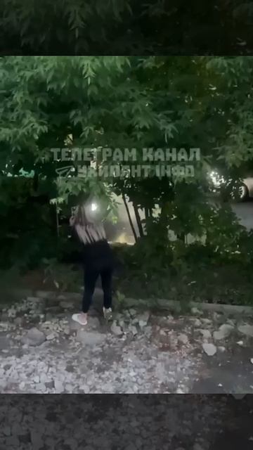Бусификация очередного добровольца, слышна работа электрошокера. Харьков.