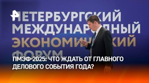 Главное деловое событие года: чего ожидать от ПМЭФ-2025 / РЕН Новости