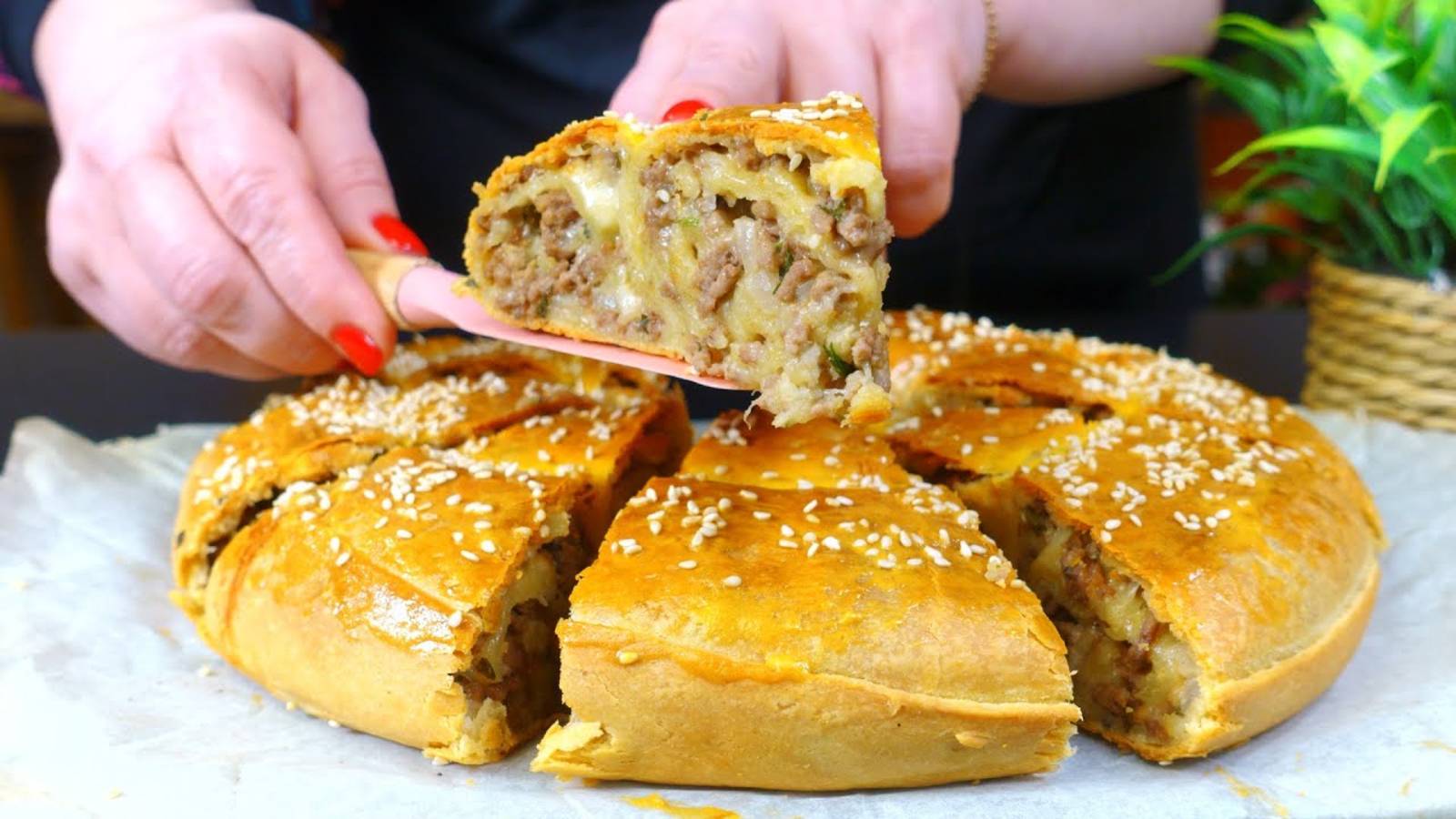 Этот пирог покорил всех моих гостей! Готовлю снова и снова 😍 #пирог #рецепт #выпечка
