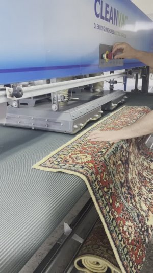 Ворсовальная машина для финишной обработки ковров