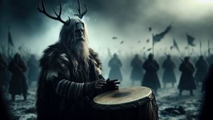 Слава война - Ритмичные Норвежские боевые барабаны, фоновая музыка Норвегии