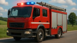 ДЕТСКАЯ ПЕСЕНКА ПРО ПОЖАРНУЮ МАШИНУ | Развивающие видео про машинки для детей