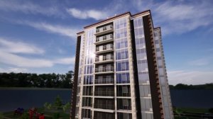 Жилое многоэтажное здание со встроенно-пристроенными помещениями и подземной автостоянкой