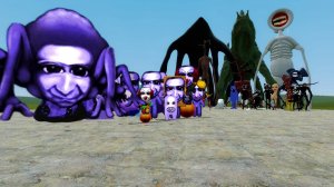 АО ОНИ против ТВАРЕЙ ТРЕВОРА ХЕНДЕРСОНА в GARRY’S MOD! 👹💀 Битва монстров!