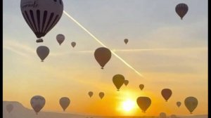 Полет на воздушном шаре Парад шаров в Каппадокии в Долине любви. Саксофон, Кенни Джи-Гавана. 2024г