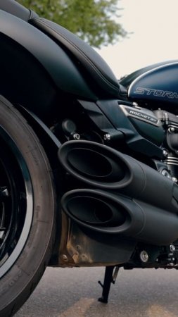 Triumph Rocket 3 - модификация выхлопа
