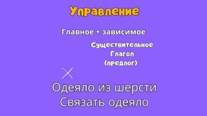 ОГЭ 9. Словосочетания/ согласование, управление, примыкание