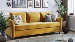 Диван-кровать Катарина от   
SWED MEBEL с выкатным механизмом Дельфин