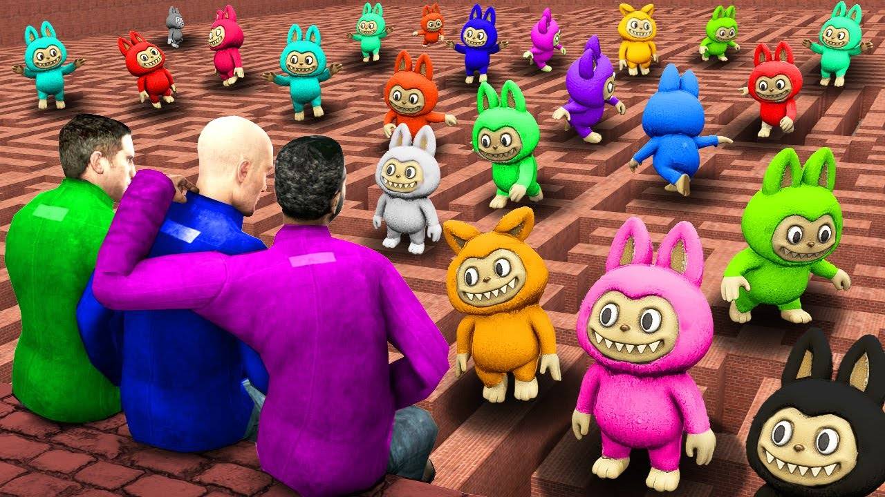 ЛАБУБУ В ЛАБИРИНТЕ! УГАР И БЕЗУМИЕ В Garry`s Mod