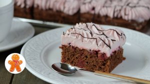 Вишнево-зефирный пирог