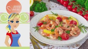 🦐 КРЕВЕТКИ С ЧЕСНОКОМ И ЛИМОНОМ НА СКОВОРОДЕ — ароматно, сочно, за 5 минут!