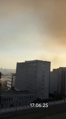 Последствия ночных прилетов в Киеве