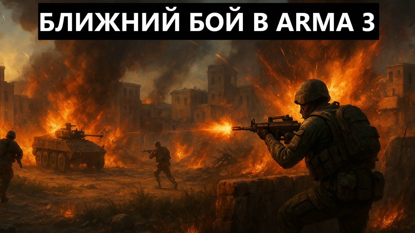 Близкий контакт в ARMA 3 | Военный симулятор