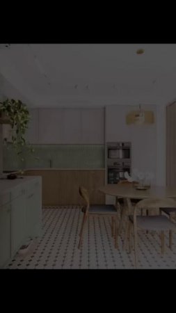 Уютная угловая кухня.