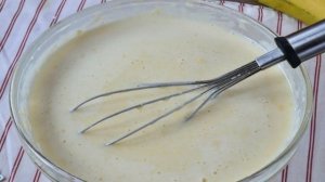 Блинный торт с грецкими орехами и бананами